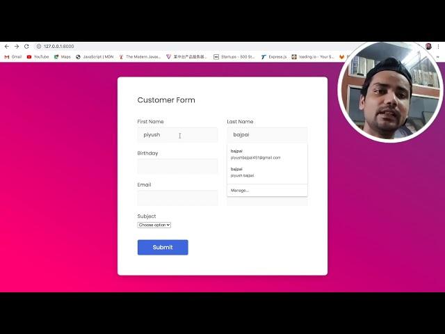 Django Tutorial - Registration page To Home Page Navigation | Muo Sigma Classes