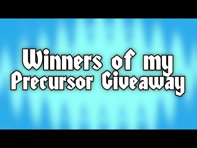 GW2 - Winners of my Precursor Giveaway | JessTheStardustCharr