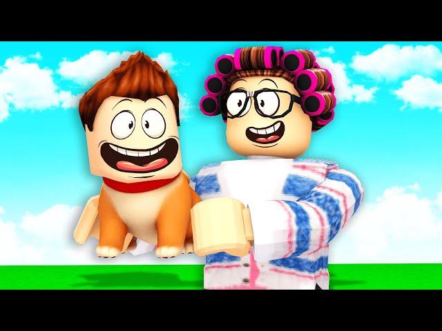 HISTORIA PIESKA WOJANA ADOPTOWANEGO PRZEZ BABCIĘ  (Roblox Pet Story)