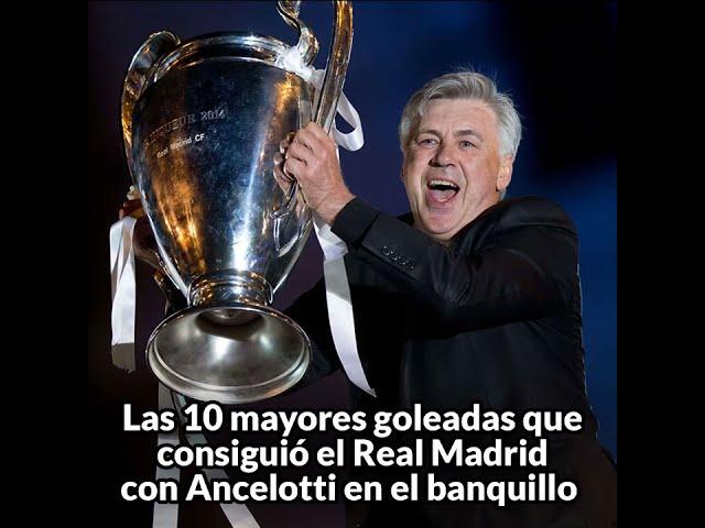 Las mayores goleadas del Real Madrid de Ancelotti | HalaMadridTV