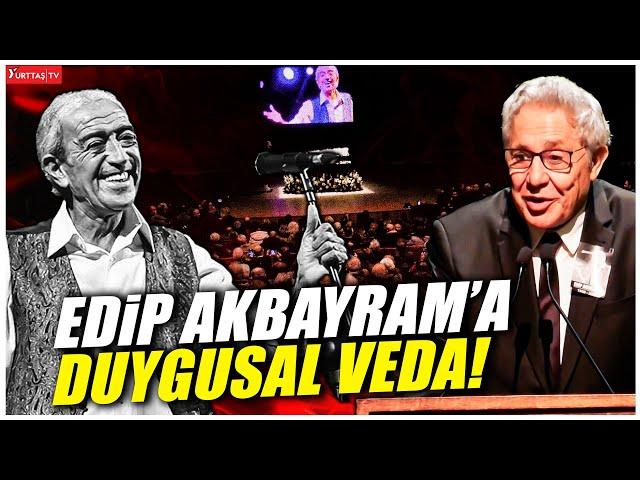 Edip Akbayram’a duygusal veda! Zülfü Livaneli anısını anlatırken gözyaşlarını tutamadı!