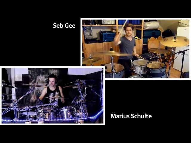 Seb Gee // Marius Schulte - Foo Fighters - The Pretender (Drum Cover)