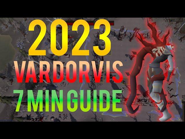 Vardorvis Guide in 7 minutes- 2023 OSRS Strategies and Best Tips