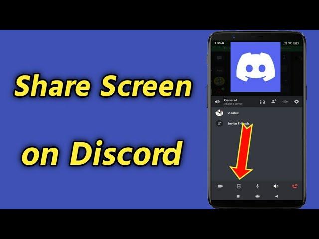 How to Screen Share on Discord Mobile - Android & iPhone | Enable Screen Share on Discord