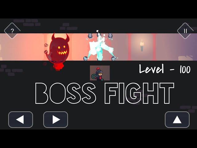 Tricky Castle level 100 walkthrough. Boss Fight (Princess Castle)