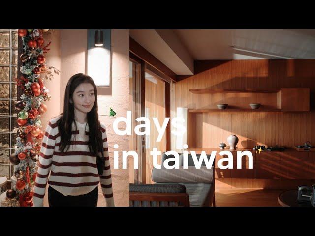 taiwan vlog | 涵碧樓幫爸爸慶生/飛牛牧場/跨年煙火被家人朋友們圍繞的幸福日常