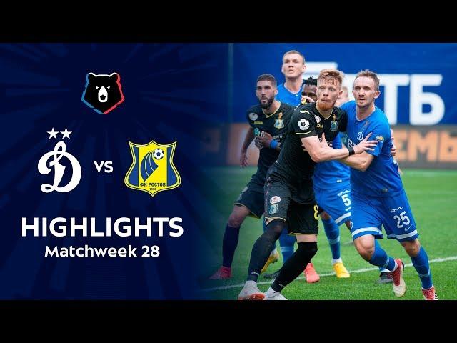 Highlights Dynamo vs FC Rostov (0-0) | RPL 2018/19