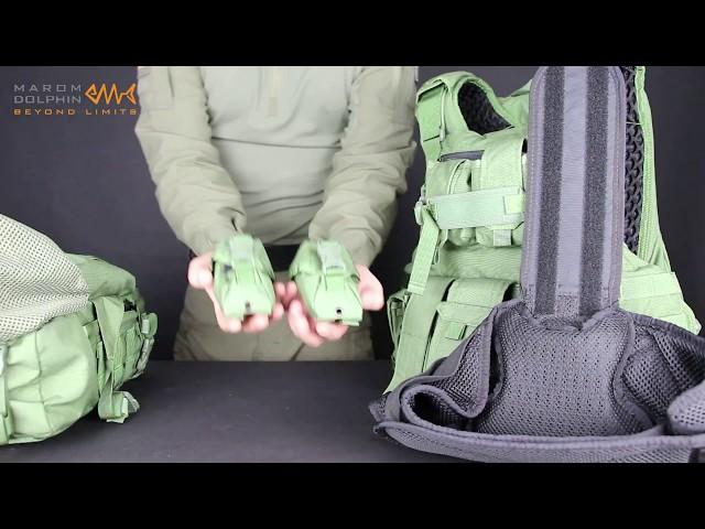 Marom Dolphin Amran IDF plate carrier - מרעום דולפין אפוד עמרן