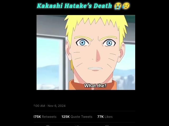 Kakashi Death 