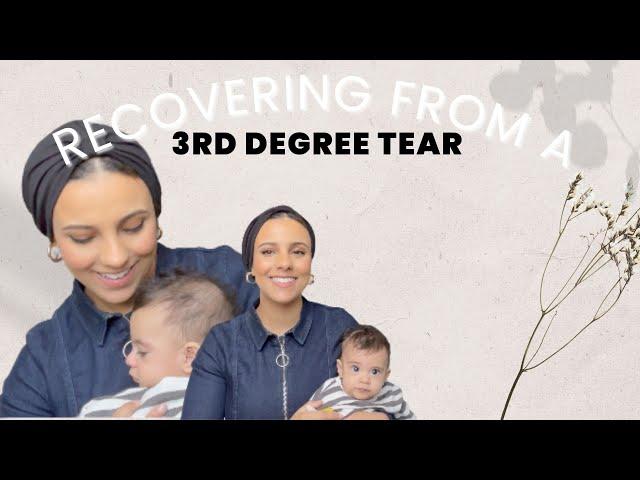 HOW TO SUCCESSFULLY HEAL FROM A THIRD DEGREE TEAR | TMI | TOP TIPS | ESSENTIAL PRODUCTS |Madalene H.