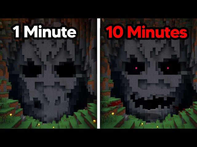 Minecraft Seeds But They Get Scarier Every Minute ( (Ps5/XboxSeriesS/PS4/XboxOne/PE/MCPE)