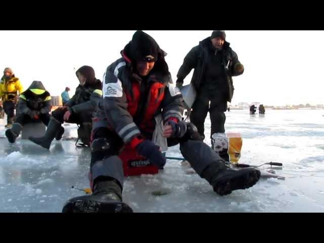 Зимний окунь. Мормышка.