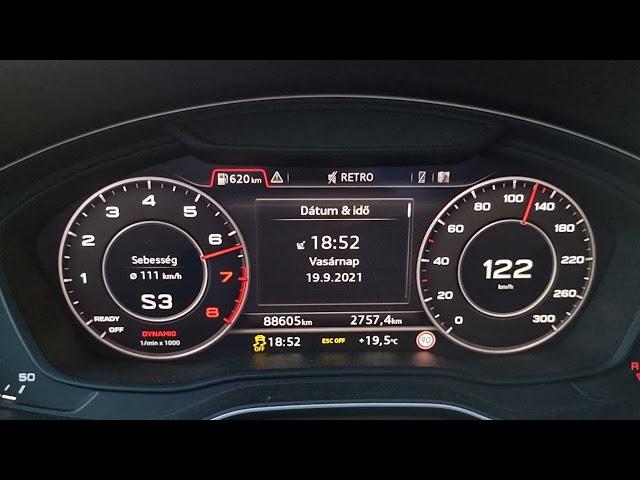 Audi A4 Allroad 2.0 tfsi stage1 (307 Hp 447 Nm) 0-180 km/h