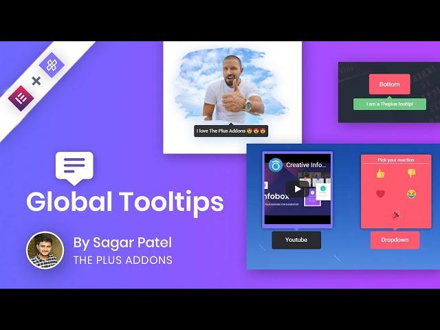 Setup Global tooltips in Elementor Widgets - The Plus Addons for Elementor