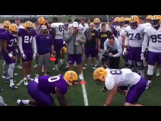 Big Cat Drill gets testy at LSU