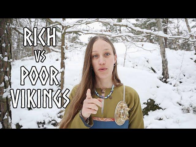 Rich vs poor vikings: how did they dress?