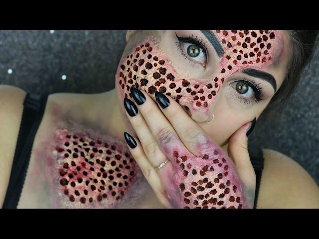 Scary Trypophobia Halloween Makeup | BeautyByJosieK