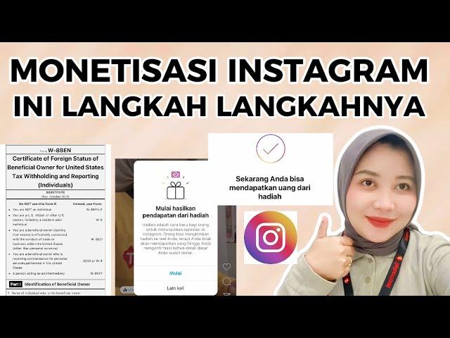 CARA MENGISI AKUN PEMBAYARAN & ISI PAJAK UNTUK MONETISASI REELS INSTAGRAM