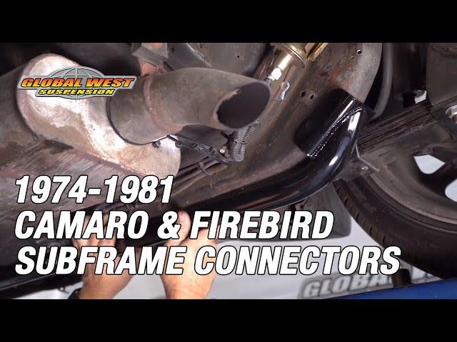 How To Install Subframe Connectors on 1974-1981 Camaro & Firebirds