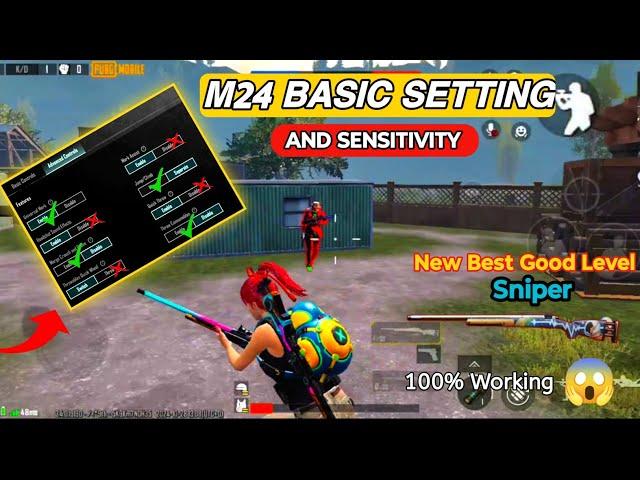  M24 BEST TDM SENSITIVITY | M24 BESIC CONTROLS  M24 SECRET TIPS AND TRICKS /TDM TIPS BGMI/PUBGM