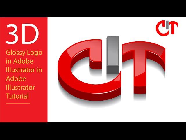 3D Glossy Logo in Adobe Illustrator in Adobe Illustrator Tutorial