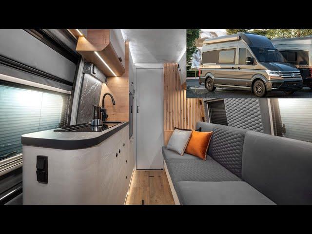 LUXURY HOTEL van camper 2023: Globe Traveller Falcon. VW Crafter 4x4. Excellent! 5*