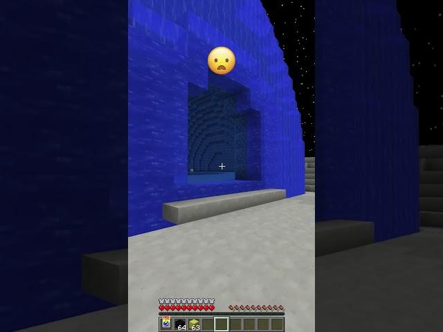 Tsunami Flooding Lunar Moon vs Emoji Swim Reaction #meme #shorts #minecraft