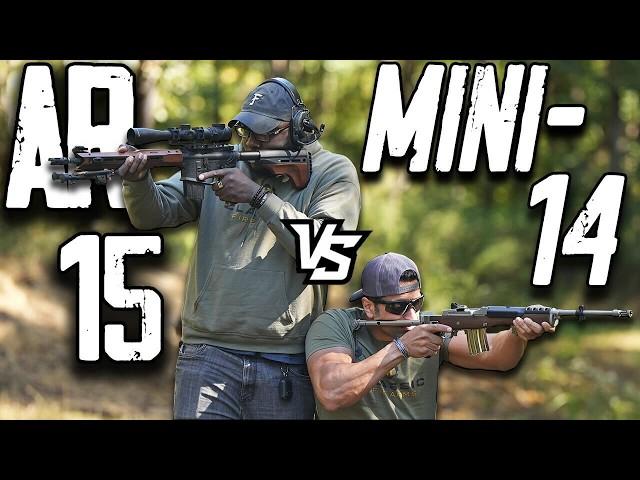 Mini-14 vs AR-15 (The Battle Of America’s Rifle)