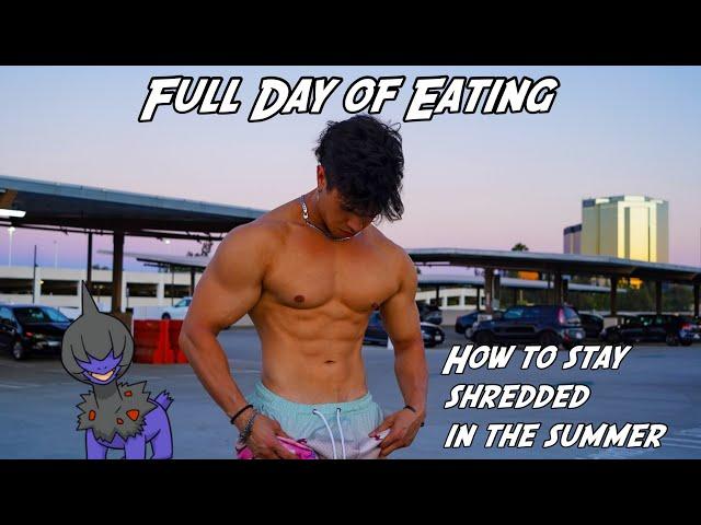 Full Day of Eating for Summer Shredding (2500 Cals) / Cutting Tips - Hyperbolic Time Chamber Ep. 1