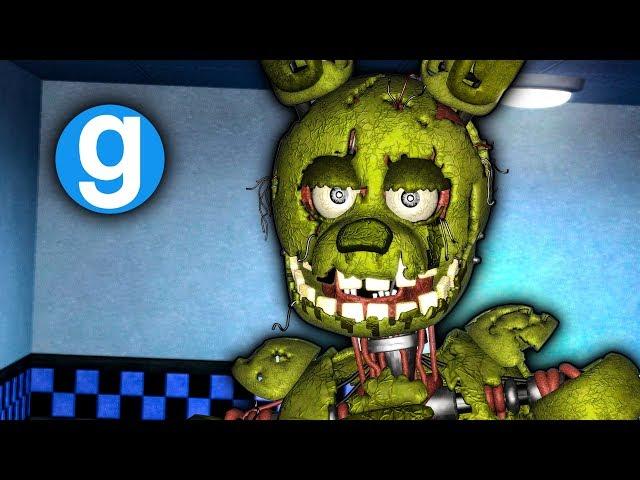 FNAF 3 SPRINGTRAP PILL PACK HIDE AND SEEK! Five Nights at Freddy's Garry's Mod Sandbox