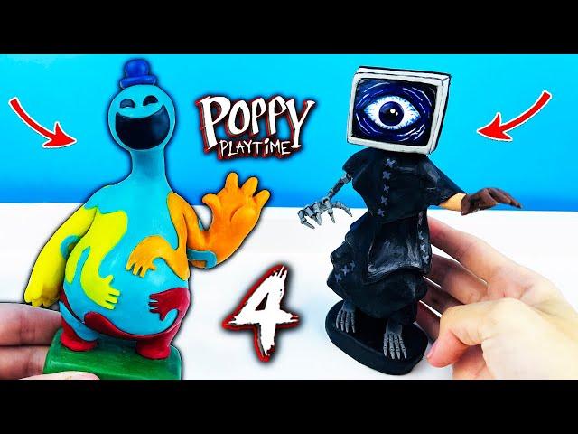 Making Doey Doughman & Doctor Harley Sawyer with CLAY - Poppy Playtime Chapter 4