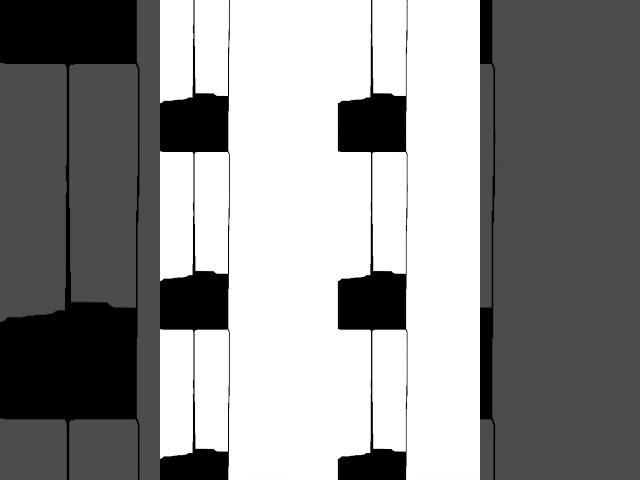 Moving halftone effect