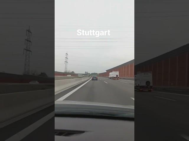 Stuttgart Auto Bahn #fullspeed #performance