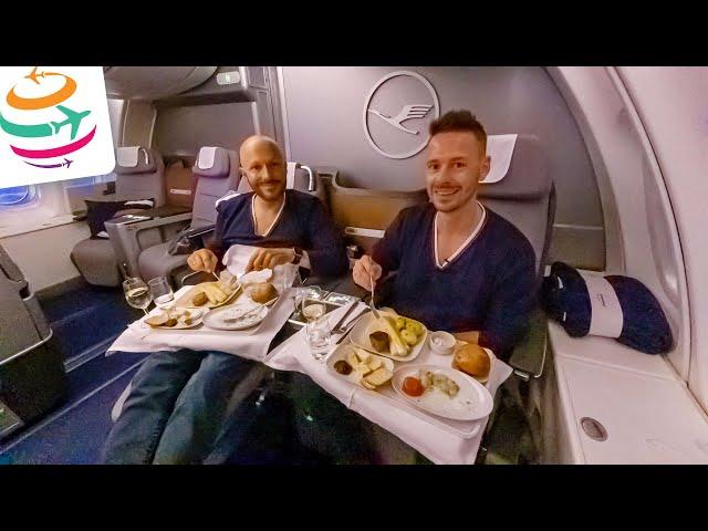 Lufthansa 747-8 Upperdeck Business Class | YourTravel.TV