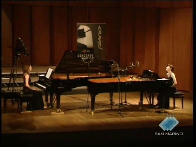 Chopin, Rondo in C, op. 73 posth. - Anastasia & Liubov Gromoglasova