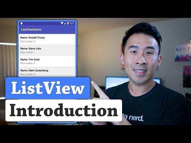 Android Kotlin: Essentials to Creating a ListView (Ep 1)