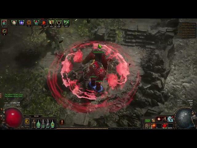 The Infinite Hunger boss SSF - PoE 3.21 Crucible - Boneshatter Juggernaut