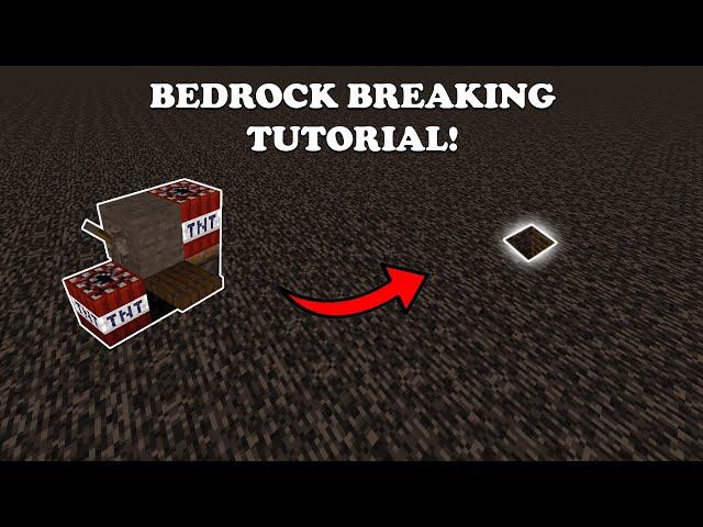  EASIEST Way To Break Bedrock Tutorial! | Minecraft Java 1.19.2!