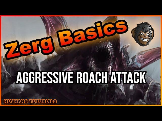 Learn Starcraft 2: EASY Zerg Beginner Build Order - Roach Timing Attack (2022)