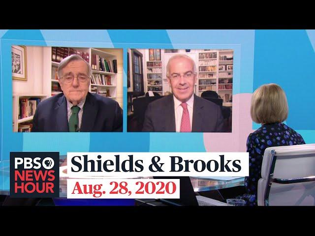 Shields and Brooks on Trump’s RNC message, the politics of protests