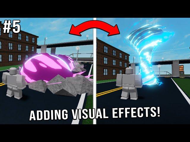 Adding visual effects and abilities to my game! (+ DISCORD SERVER) - Roblox devlog #5