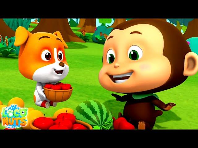 Charlie And The Fruit Factory | Bandar Ka Natak | Chalak Bandar Ki Kahani | Pizza Ka Waqt