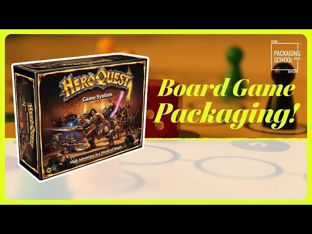 What Makes a Good Board Game Package? - The Packaging School Show