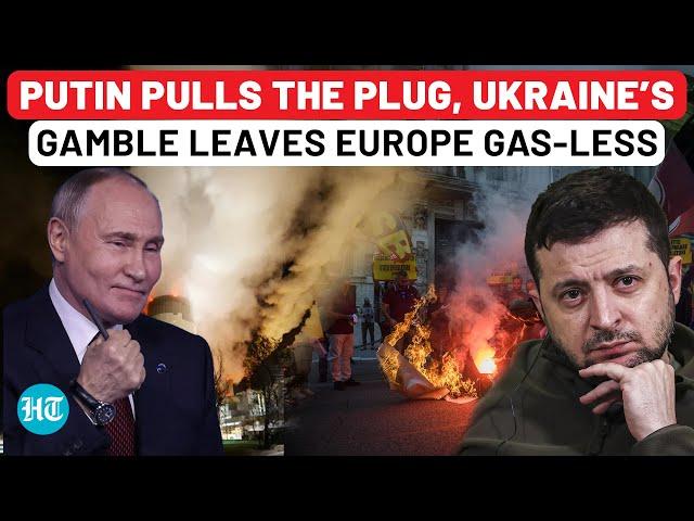 Ukraine’s Stubbornness Freezes Europe? Russia Halts Gas Flow, Gazprom Says...| 2025's First Battle?