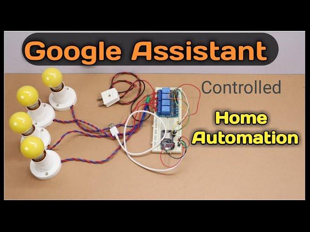 How To Make Home Automation IOT | Home Automation Using Nodemcu And Google Assistant | NodeMCU