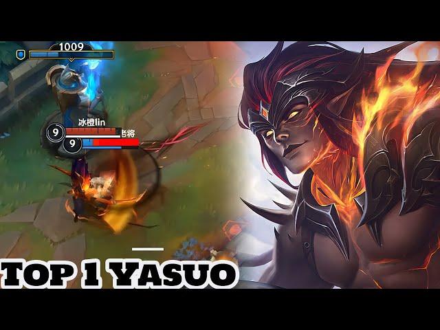 Wild Rift Yasuo - Top 1 Yasuo Gameplay Rank Master Season 15