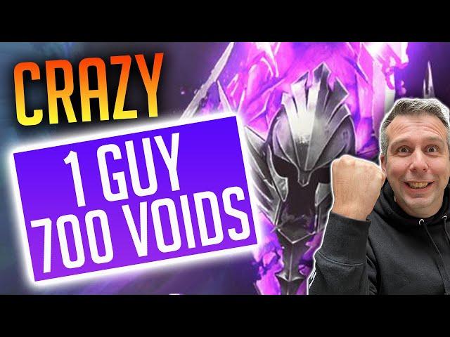 WE HIT BIG! OVER 700 VOIDS SHARD FOR 1 DUDE! TOP TIER LEGENDARY PULLS! | Raid: Shadow Legends