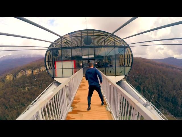 Прыжок с 207 метров. Skypark. BUNGY Sochi trip