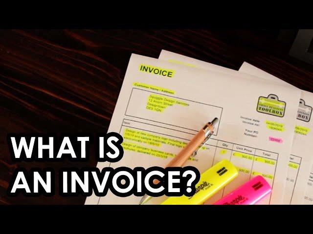 How do you make a self-employed INVOICE?