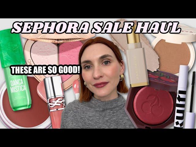  SEPHORA HAUL |  SPRING SAVINGS EVENT 2025 | Try-on, swatches, reviews